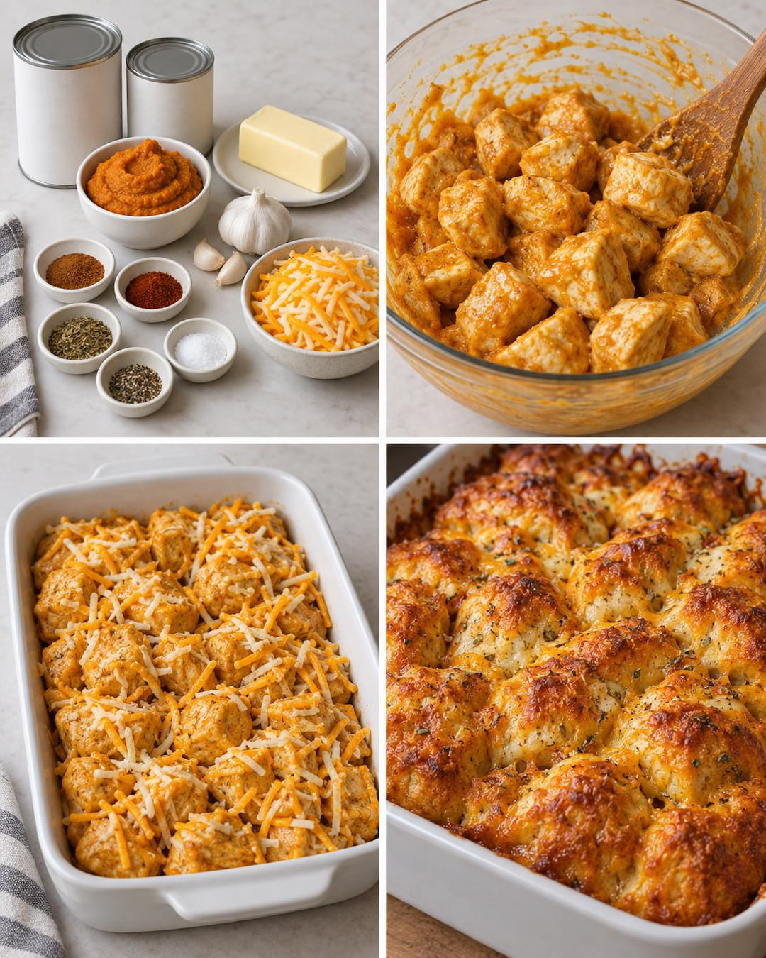Spiced Pumpkin Pull-Apart Bread