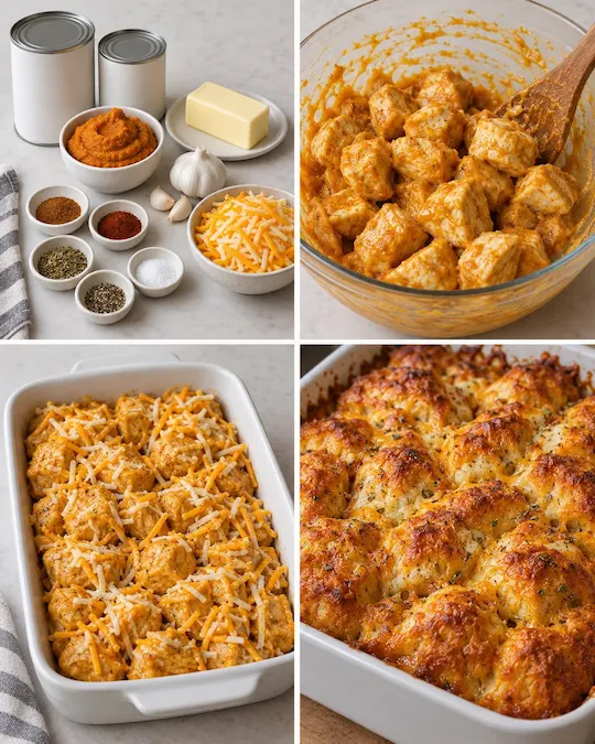 Spiced Pumpkin Pull-Apart Bread