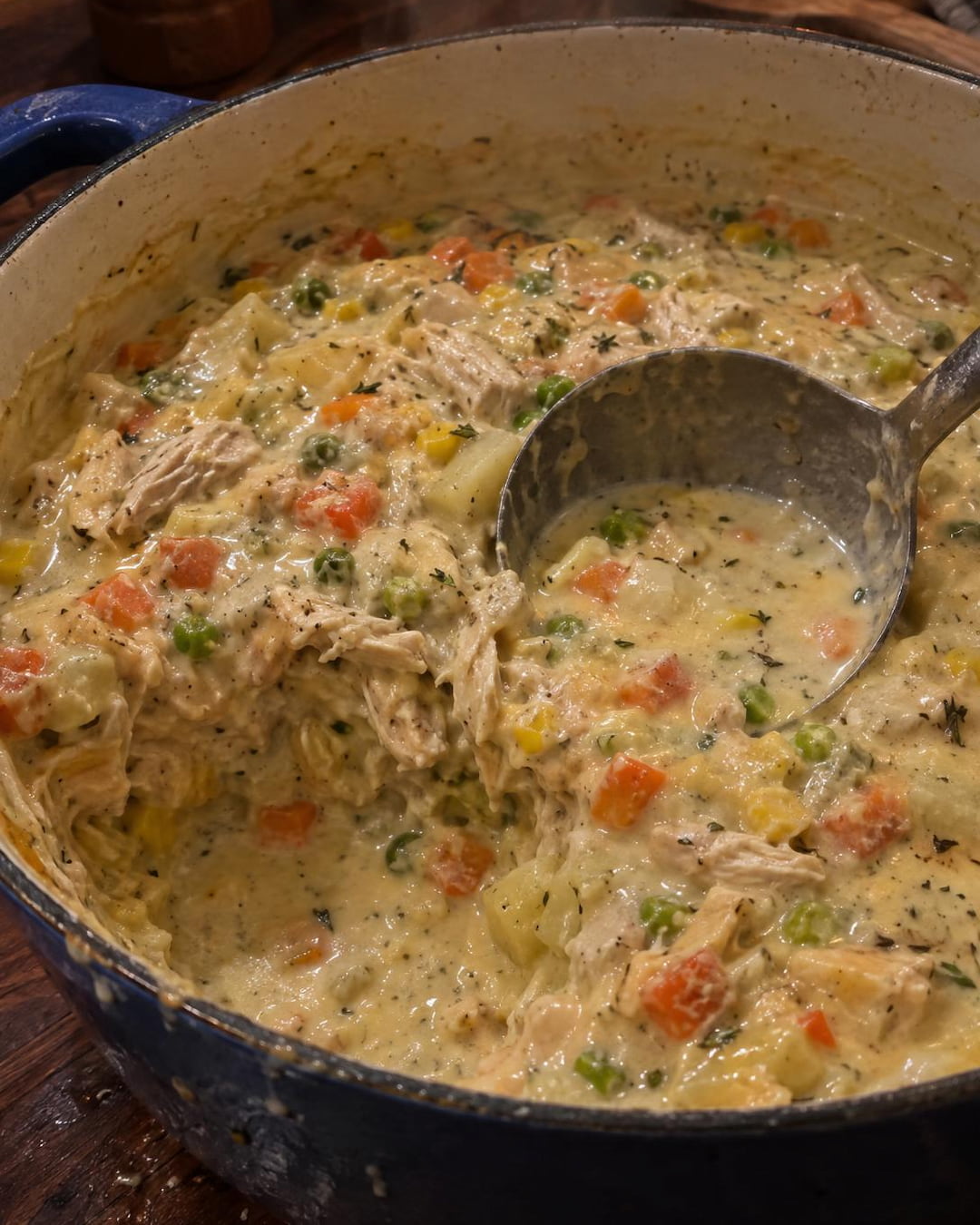 Creamy Chicken Pot Pie Soup